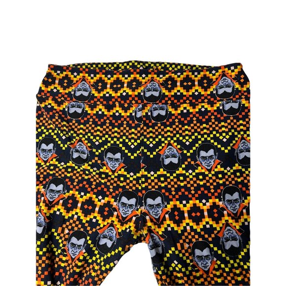 DRACULA LULAROE Leggings Ultra Soft Size TC2 Tall and Curvy 2 - Picture 1 of 5